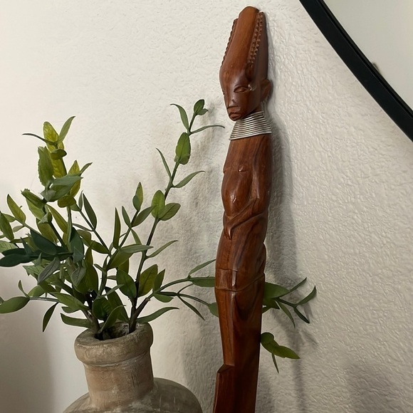 WOOD carved letter opener - Picture 1 of 4